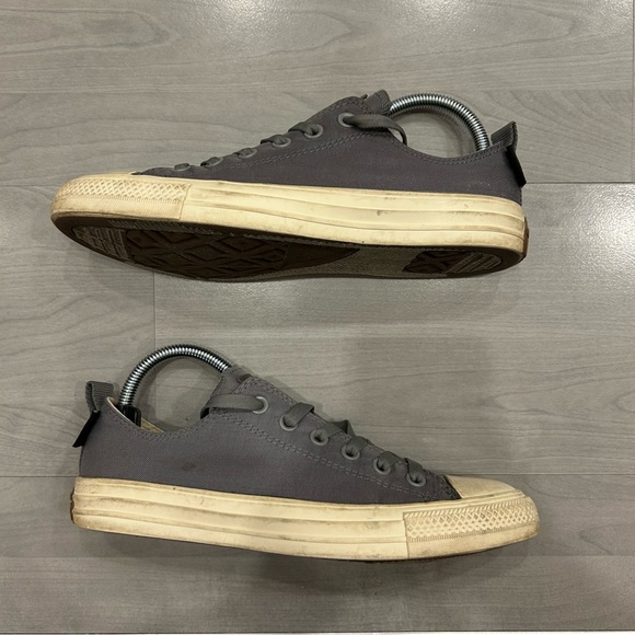 Converse Chuck Taylor All Star Cordura Gray Low Top Sneakers 161432F W 9 / M 7 - Picture 2 of 9